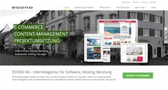 Desktop Screenshot of esono.de